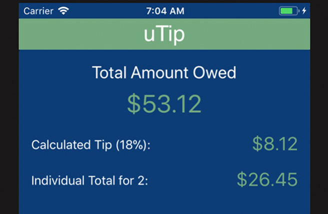 uTip Calculator